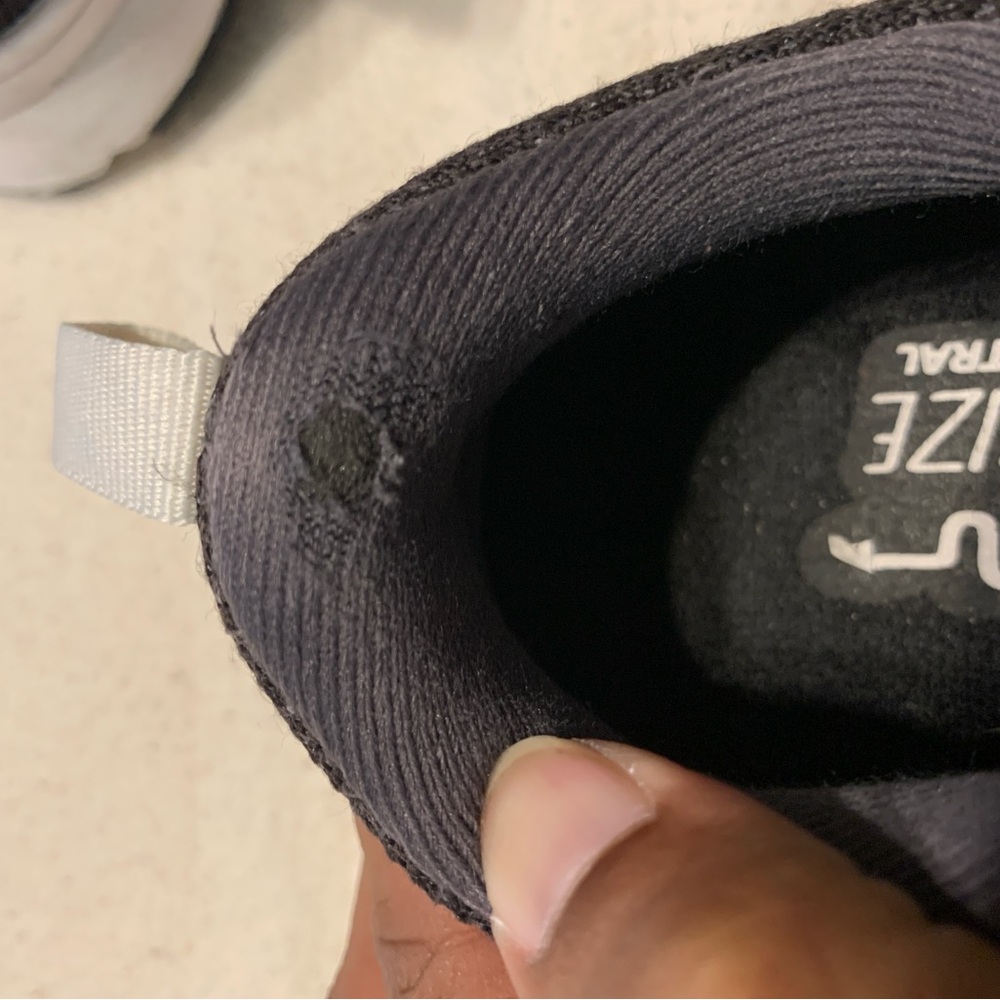 Womens Revel 4.0 Charcoal Black & White Running Athleasure Training Sz 6.5 - Picture 12 of 15